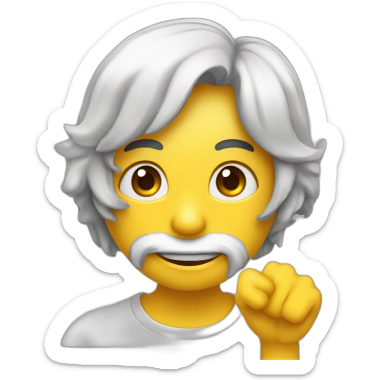 Besoin d'un émoticône qui transmette le sentiment de choc ou d'étonnement, peut-être une personne avec la main sur la tête en signe de surprise ! sticker