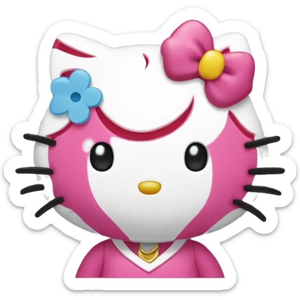 Hello-kitty hello-kitty sticker
