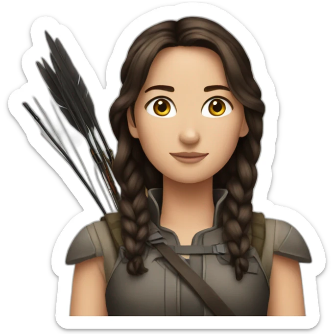 Katniss sticker