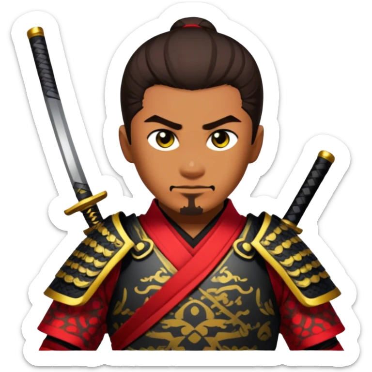 Daring Samurai sticker