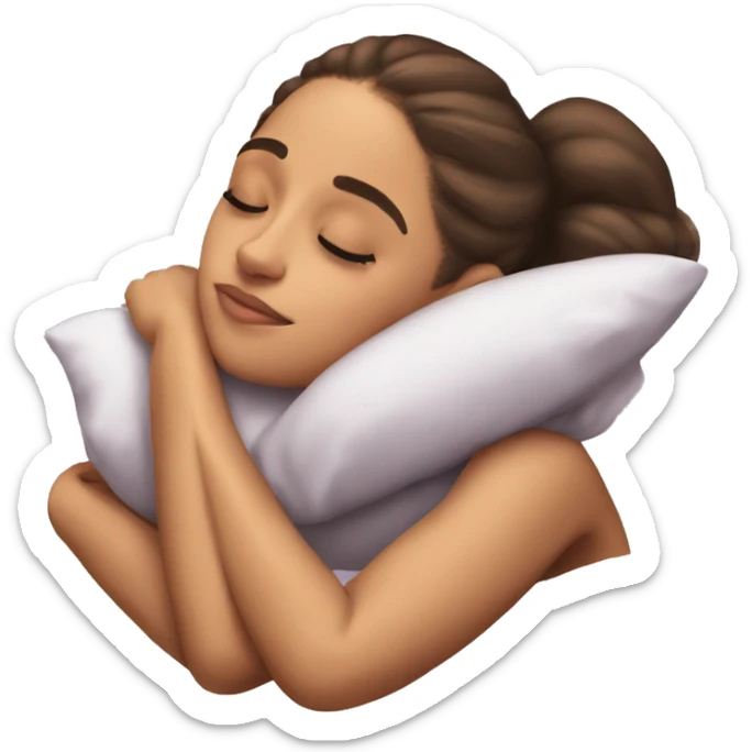 Ariana Grande sleeping sticker