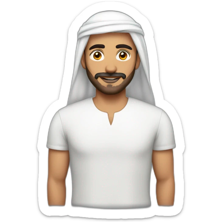 Gay Arab man sticker