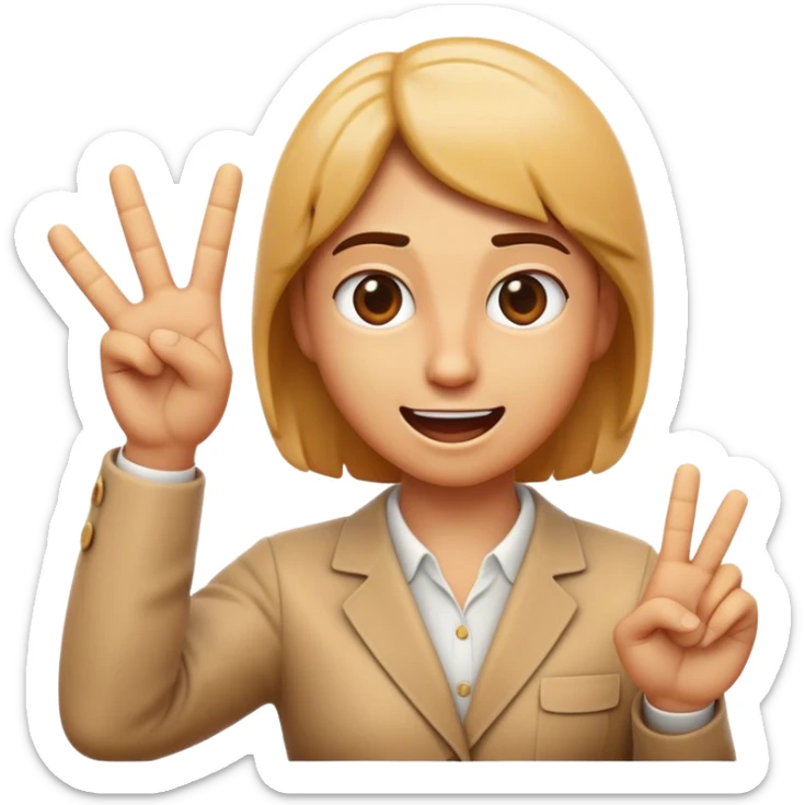 Cinematic Realistic Italian Gestures Pop Culture Emoji, showcasing expressive hand gestures rendered with lifelike textures and playful, energetic lighting. sticker