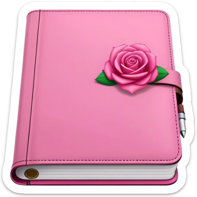 Rosa Notebook  sticker