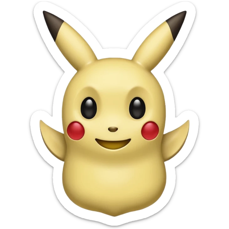 Me gustaría que hagas un emoji de un pokemon que se llama mimikuu sticker
