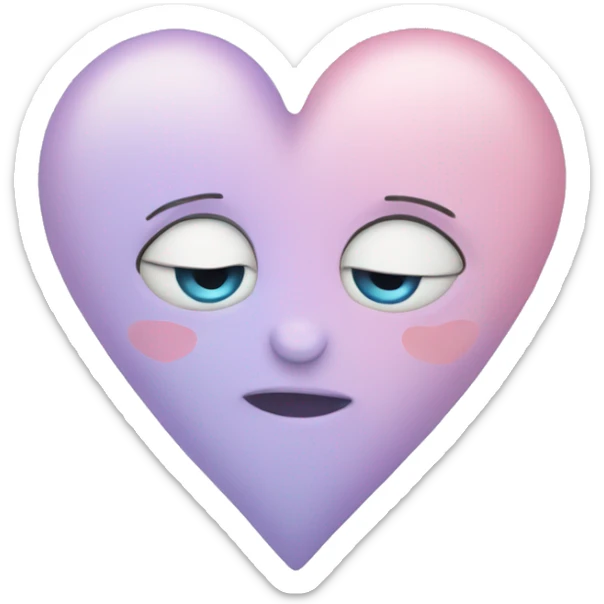 Pastel Heart  sticker