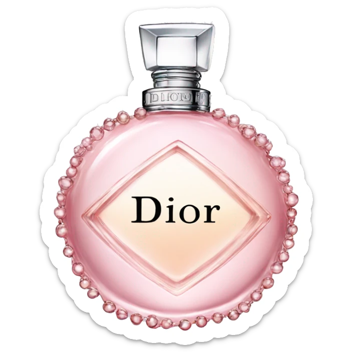 Dior perfume sticker