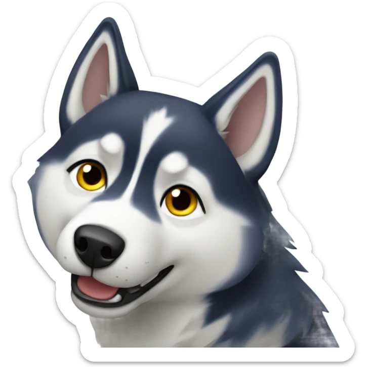 husky sticker