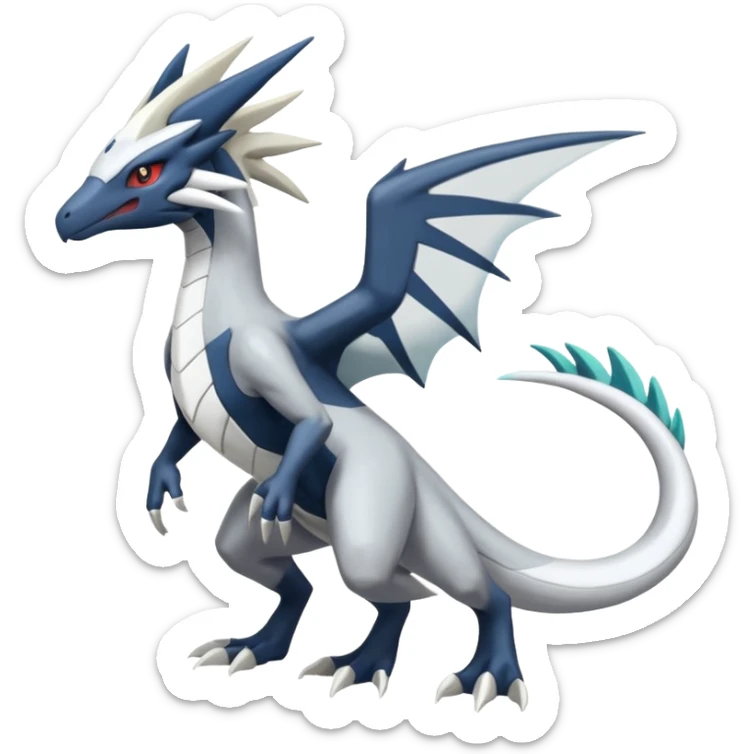 Silvally-Kyurem-Amaura-Latias-Salandit-fusion, full body sticker
