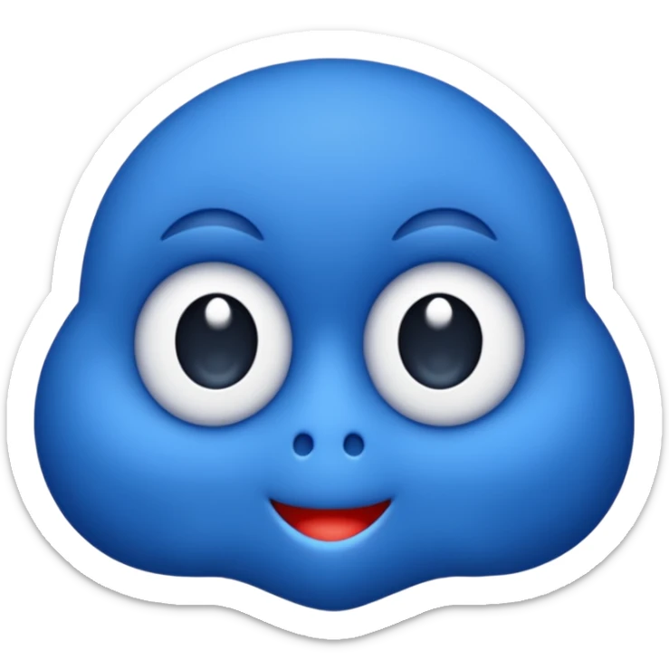 Bisa buat emote kupu-kupu versi warna biru ga? Tolong buatin dong.. sticker