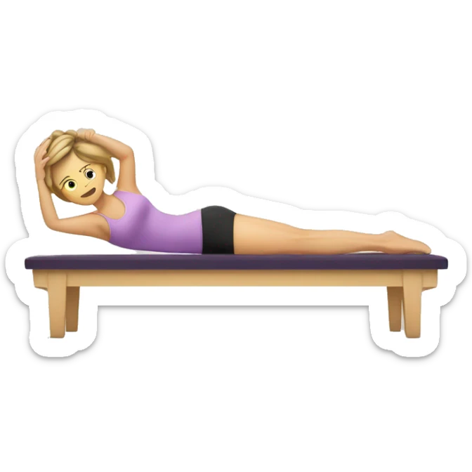 Pilates sticker