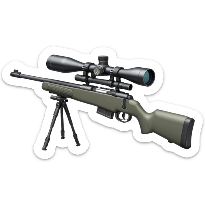 Sniper rifle  sticker