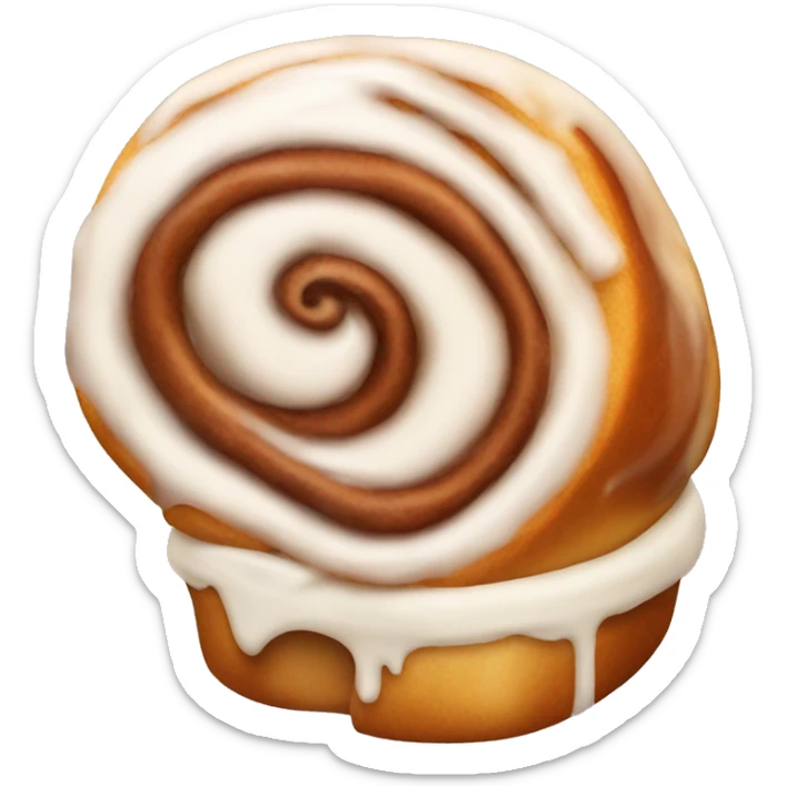 Cinnamon roll sticker