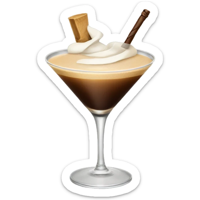 Coffee martini sticker