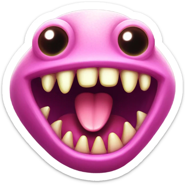 Maw from my singing monsters sticker