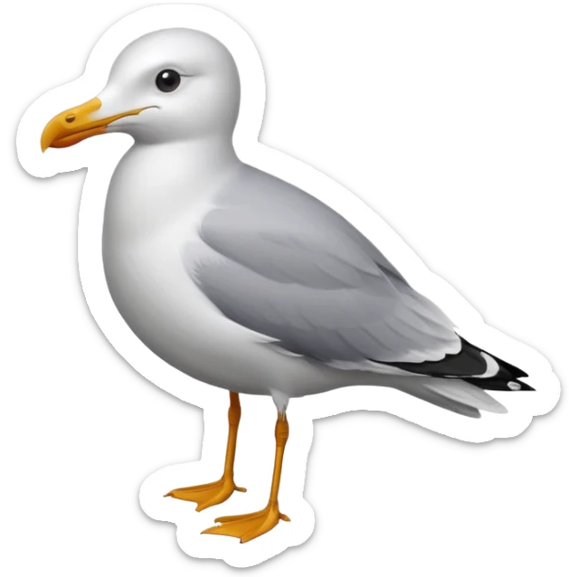 seagull sticker