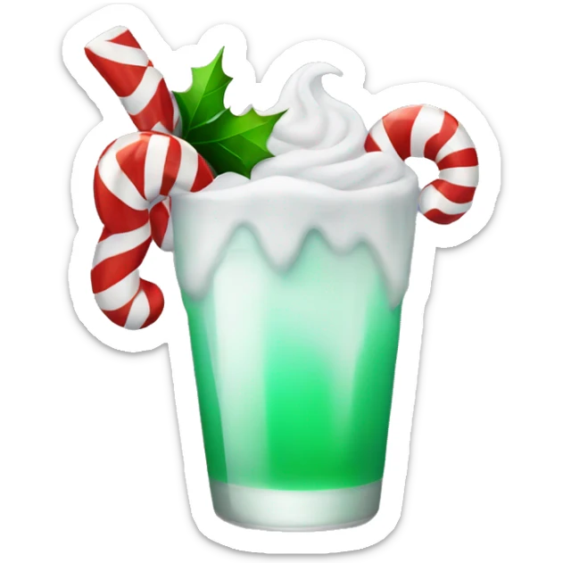 Christmas drink  sticker