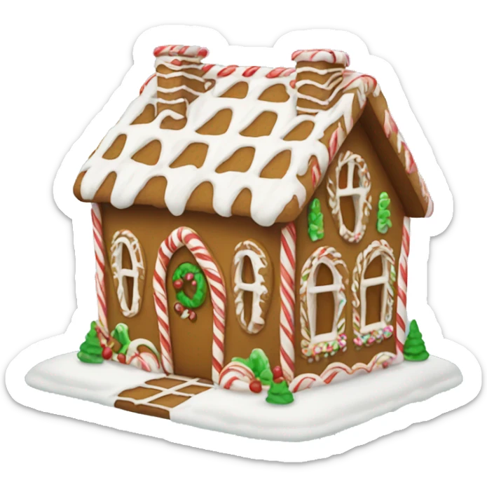 Gingerbread house  sticker