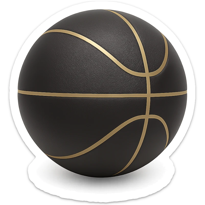 basket ball sticker