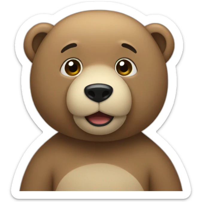 Oso sticker