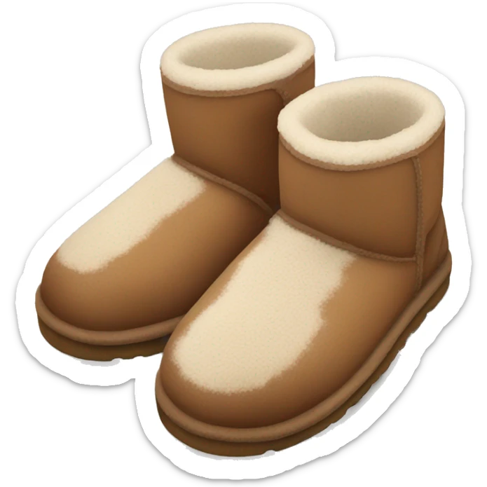 Ugg slippers sticker