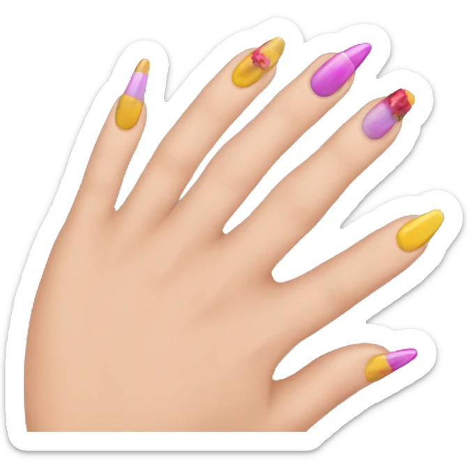 Nails sticker