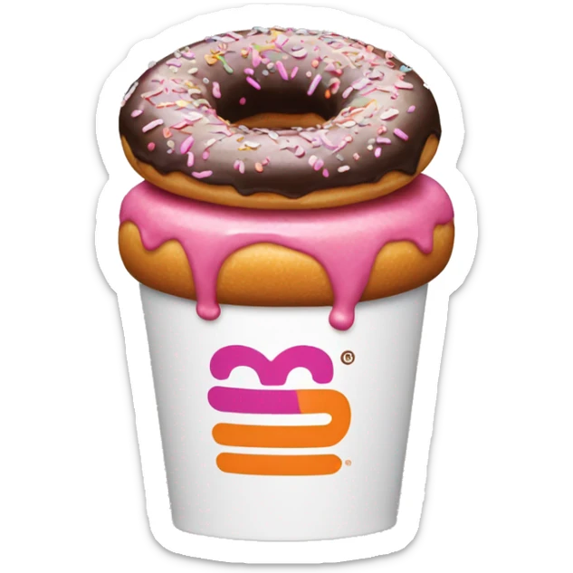 Dunkin’ Donuts  sticker