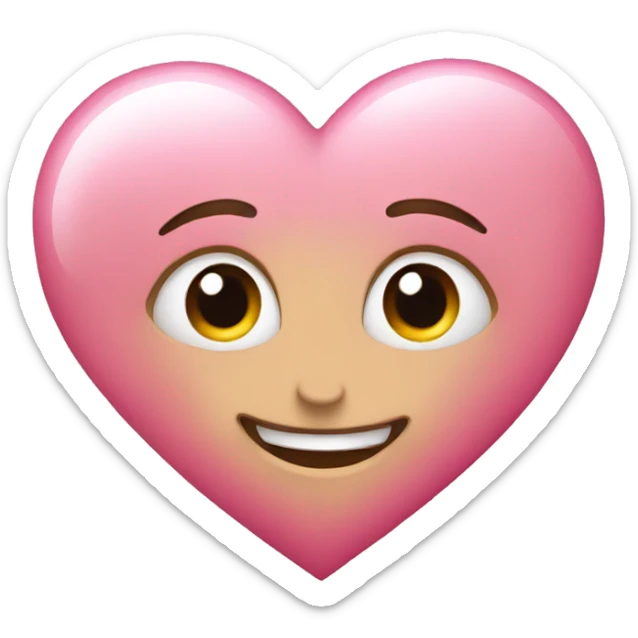 Pink Heart sticker