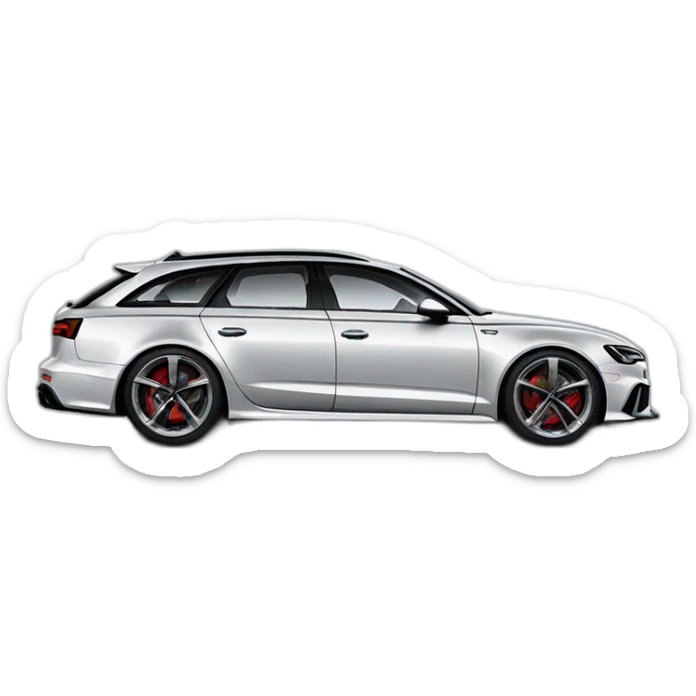 Audi rs6 sticker