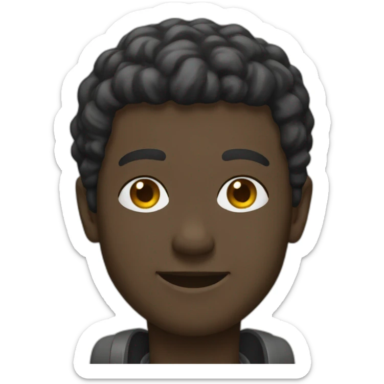 black métro sticker