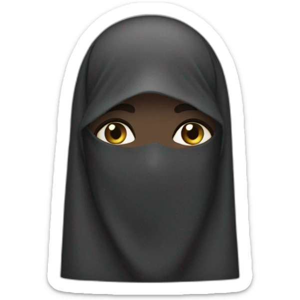niqab sticker