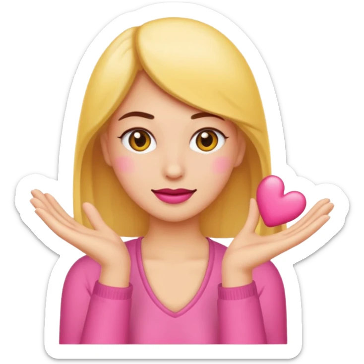 Rends cet emoji 🤏🏻 en main de femme avec du vernis à ongles dessus.  sticker