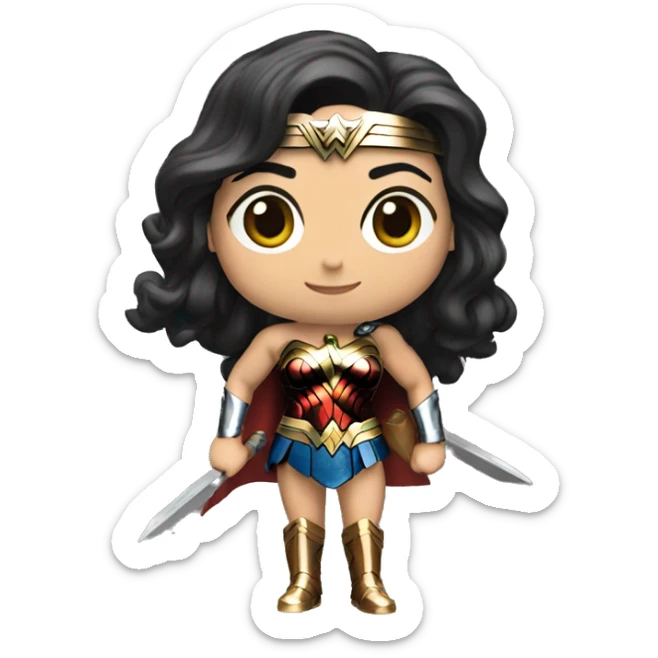 Wonder woman sticker