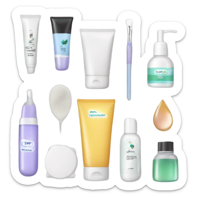 skin care Kit sticker