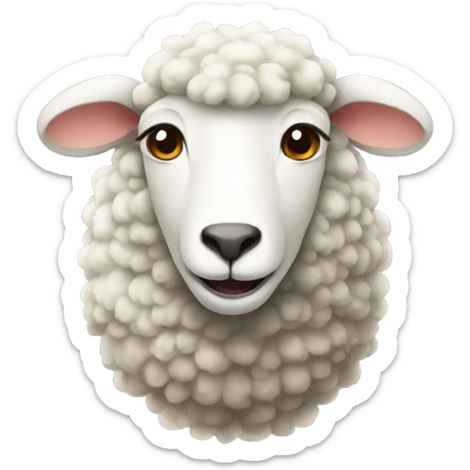 Sheep sticker