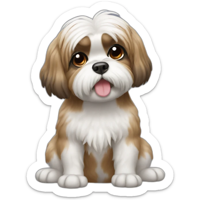 Shitzu sticker