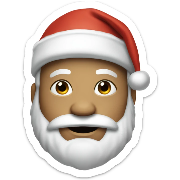 Santa sticker