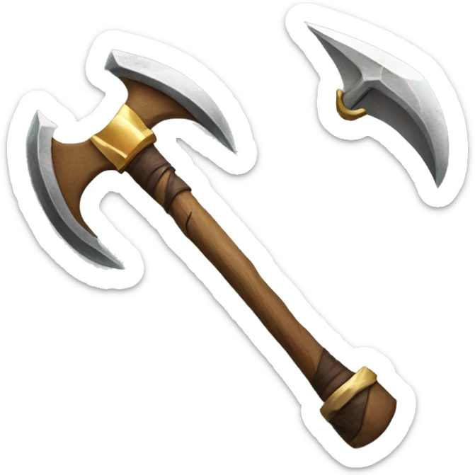 Golden axe sticker