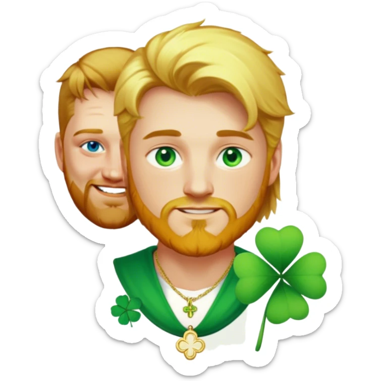 Clover Charm sticker