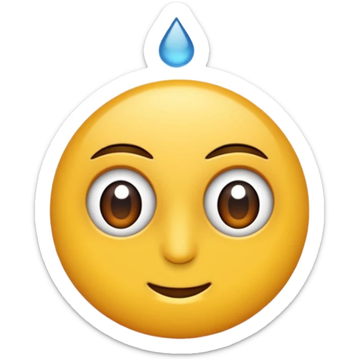 Kahkaha atan ve kocaman ağzı olan yeşil bir uzaylı kafası sticker