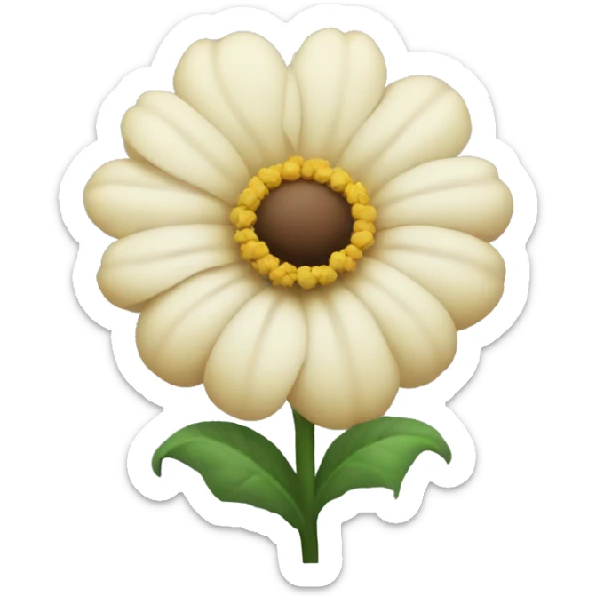 Flower sticker