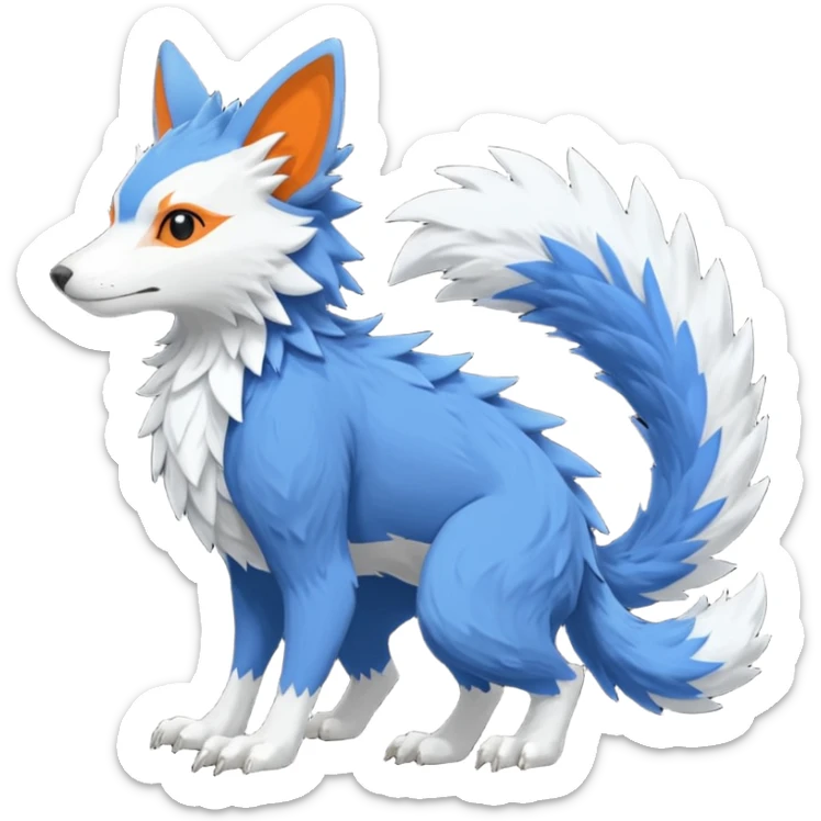 Trico-Fionbri-Vernid-Nargacuga-fusion, full body sticker