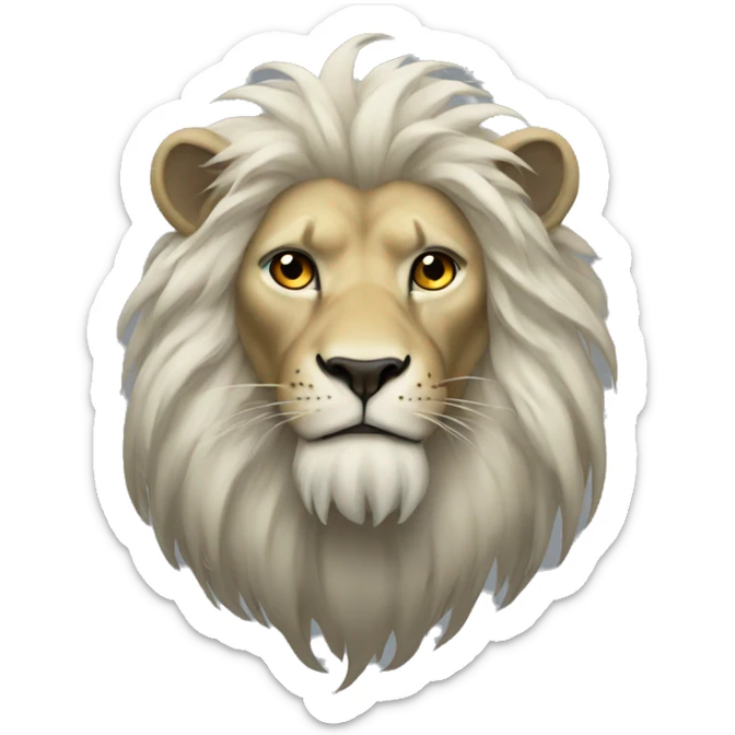 LION GHOST sticker