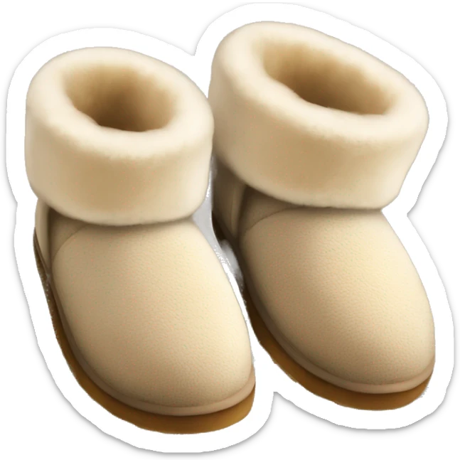 UGG slippers  sticker