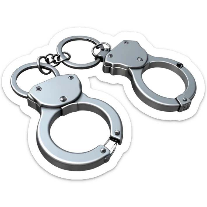 handcuffs sticker