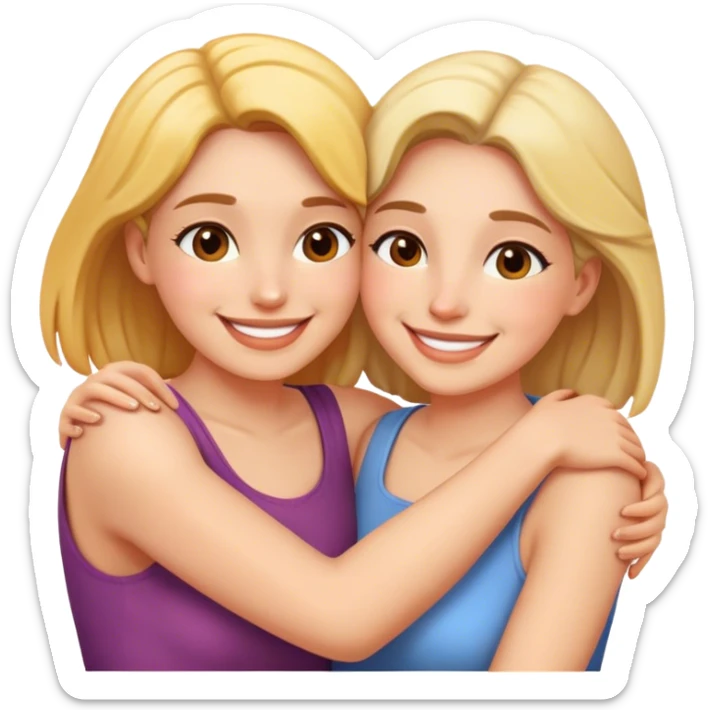 Lesbian love sticker