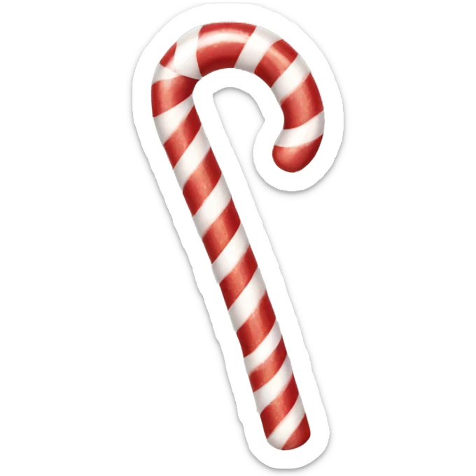 candy cane sticker