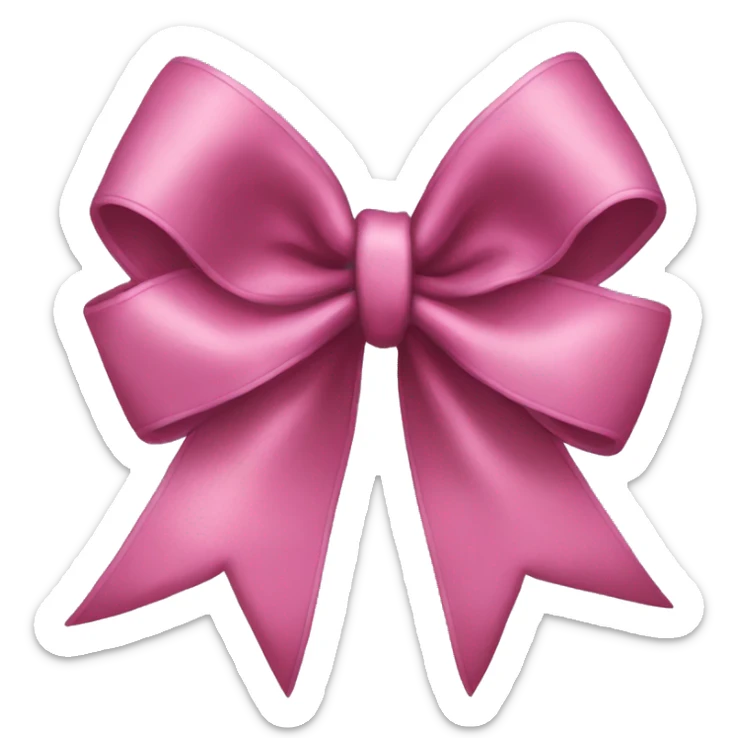 Coquette bow sticker