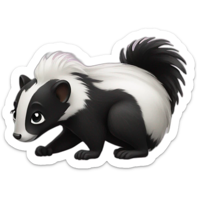 Skunk sticker