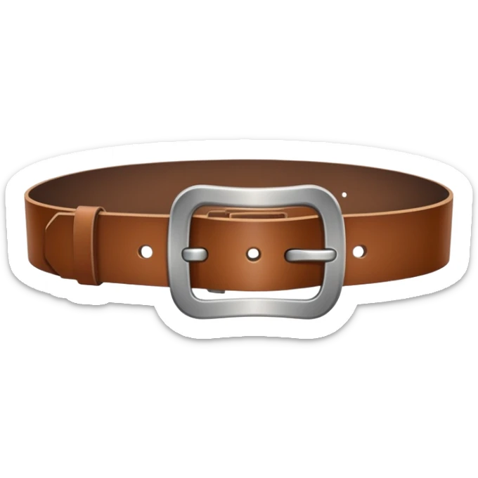 Belt sticker